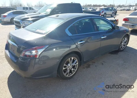 2012 Nissan Maxima 3.5 Sv из США, поврежденный, VIN 1N4AA5AP0CC829086